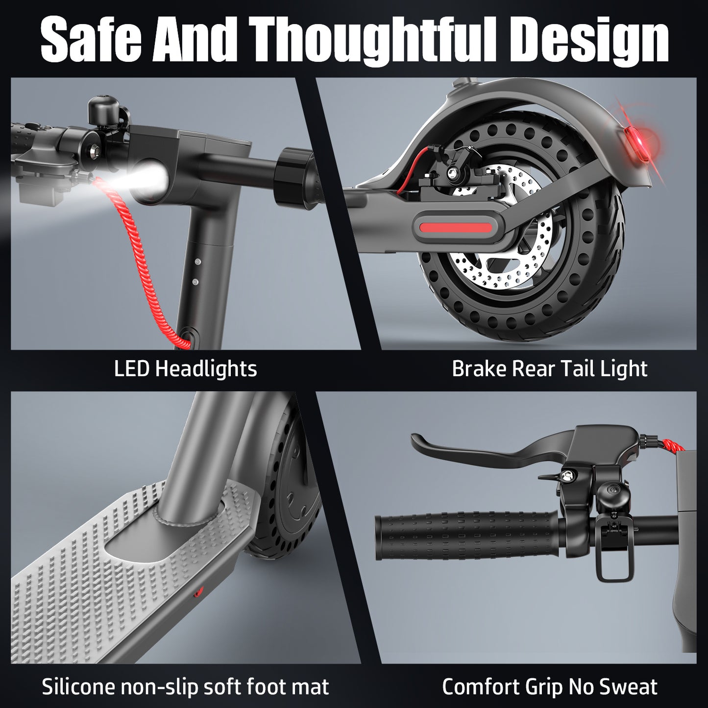 🛴 ASKGO S5 / S5 Pro Elektrische Step – Krachtig, Veilig & Onderhoudsvrij