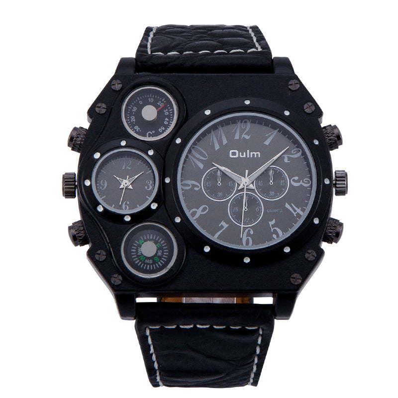 Two Places Travel Time Uhr Casual Herren