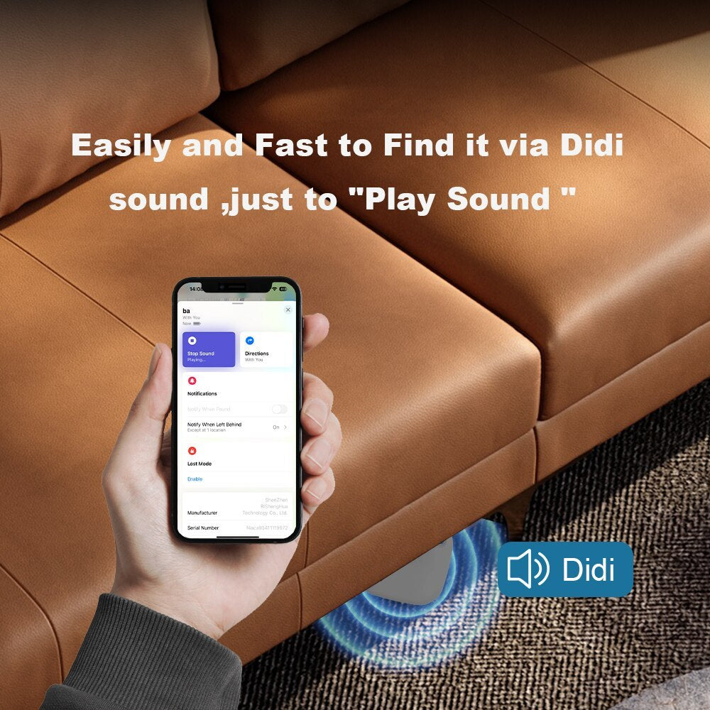 📍 Bluetooth GPS Tracker – Vind je spullen snel terug