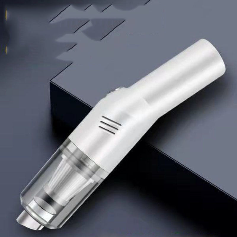 Autostaubsauger, tragbar, Handstaubsauger für Zuhause, leistungsstarker Zyklon, nass und trocken, kabellos, 120 W, Verwendung über USB, aufladbar, langlebiger Staubsauger