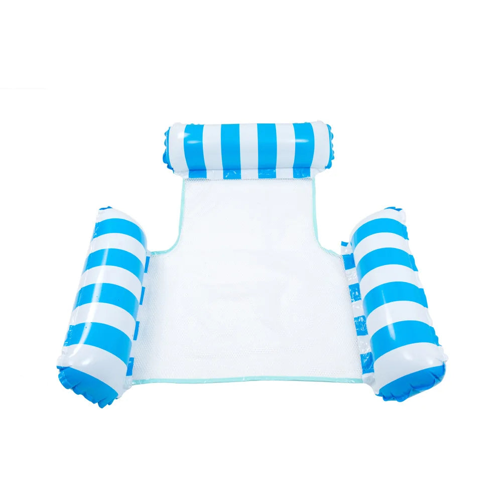 Opblaasbare water hangmat ligstoel