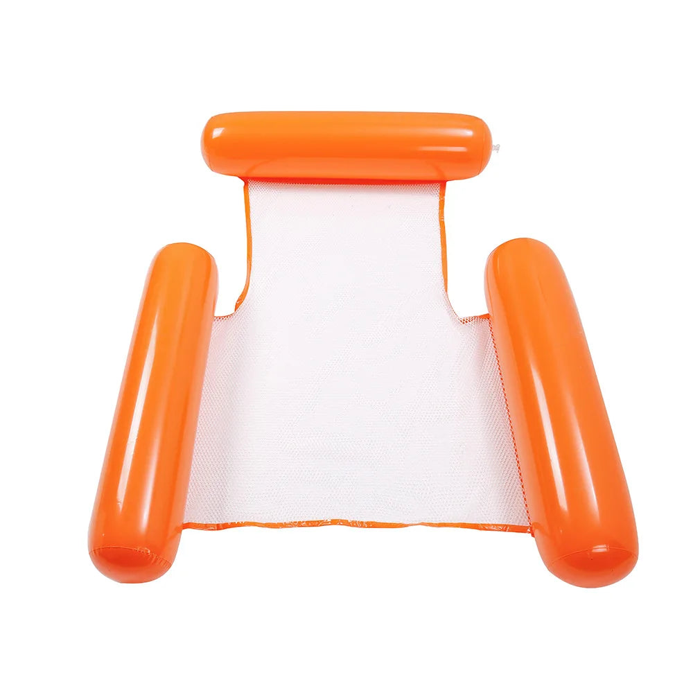 Opblaasbare water hangmat ligstoel