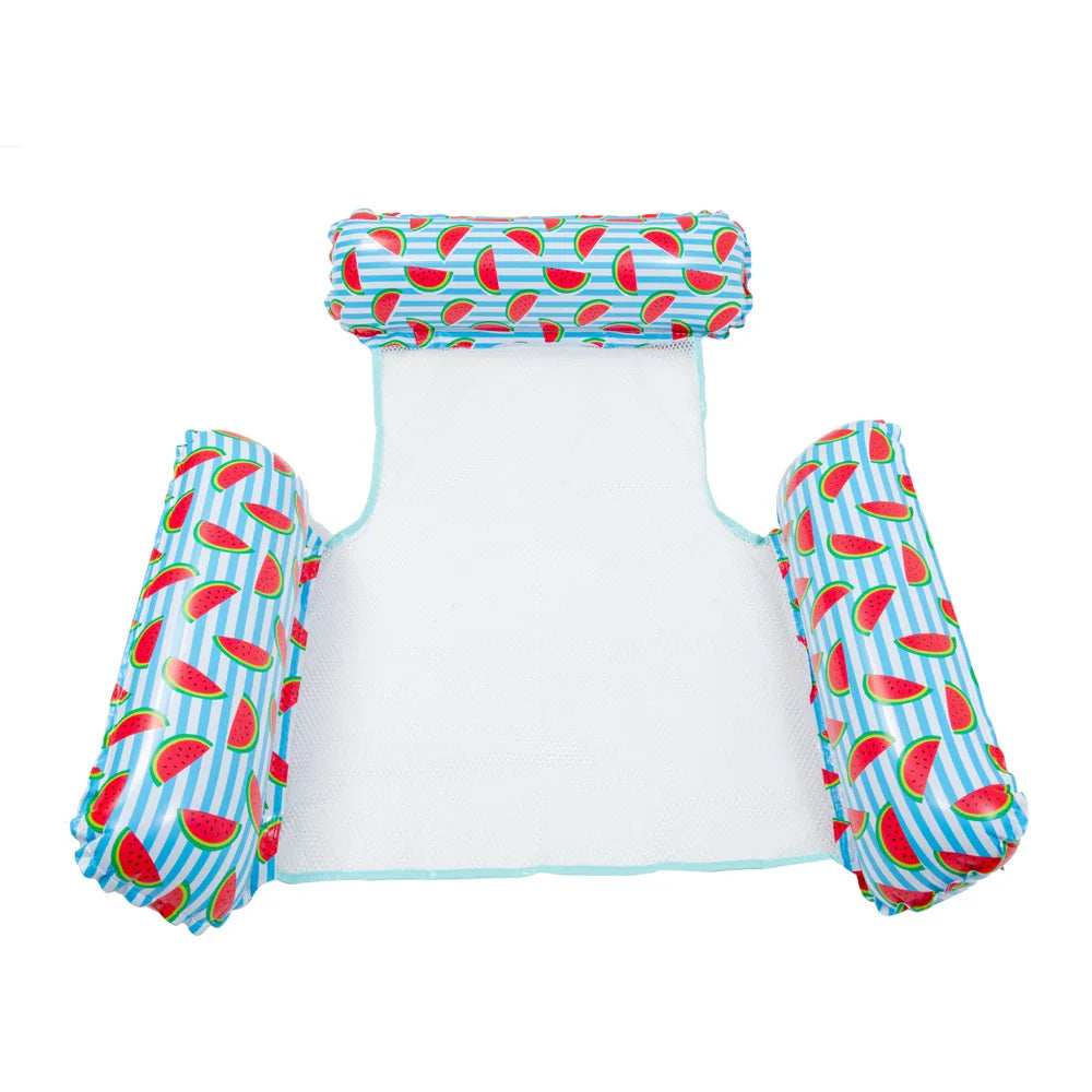 Opblaasbare water hangmat ligstoel