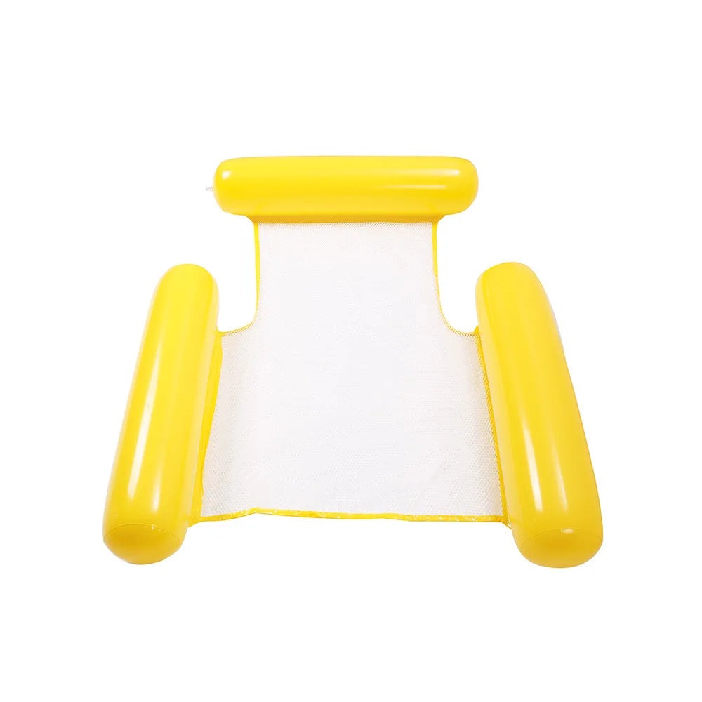 Opblaasbare water hangmat ligstoel