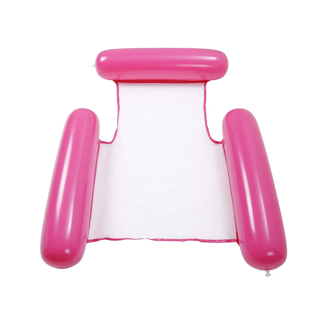 Opblaasbare water hangmat ligstoel
