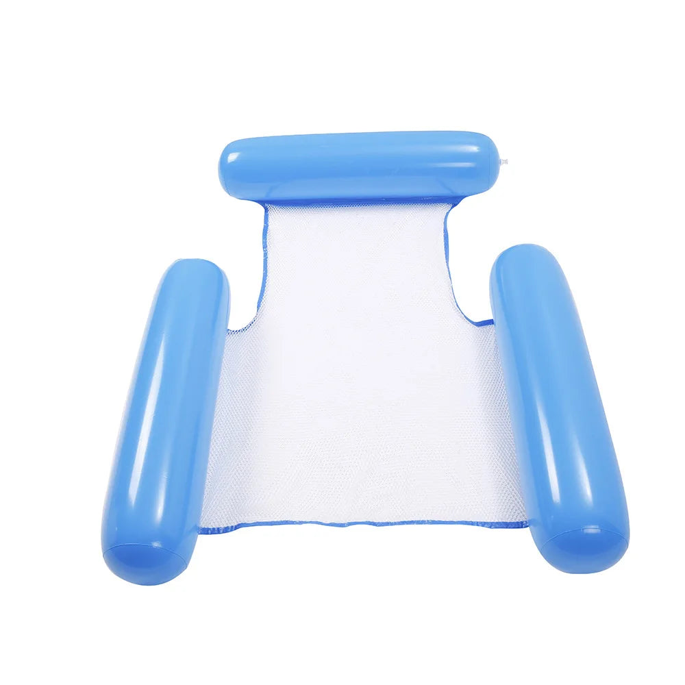 Opblaasbare water hangmat ligstoel