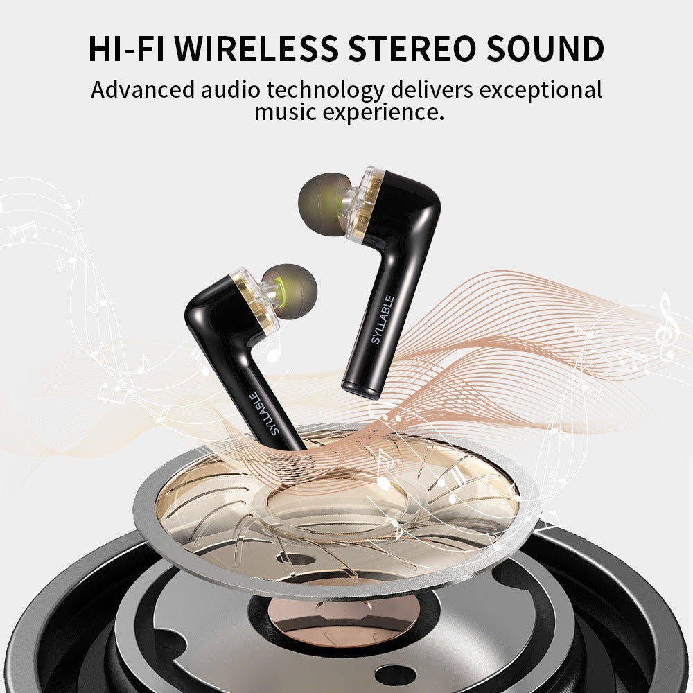 🎧 Qualcomm Bluetooth Noise Cancelling Koptelefoon – Stilte &amp; Geluid in Perfecte Balans