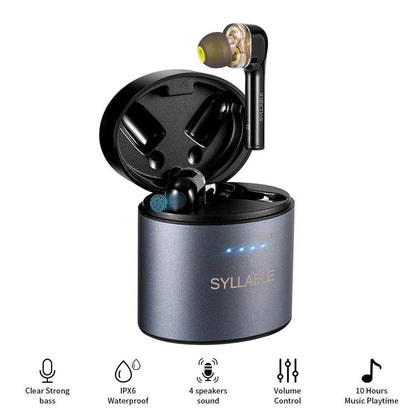 🎧 Qualcomm Bluetooth Noise Cancelling Koptelefoon – Stilte &amp; Geluid in Perfecte Balans