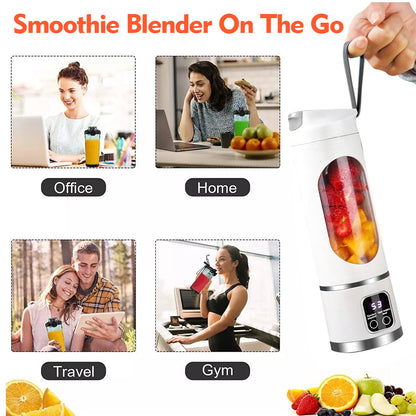 🥤 Draagbare Smoothie Blender – Krachtig, Slim &amp; Overal te Gebruiken