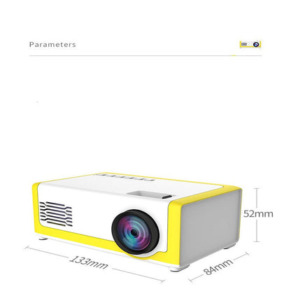 📽️ Mini LED Beamer – Draagbaar, Kindvriendelijk &amp; Creatief
