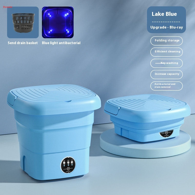 🧺 Draagbare Mini Wasmachine – Slim, Compact &amp; Praktisch