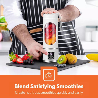 🥤 Draagbare Smoothie Blender – Krachtig, Slim &amp; Overal te Gebruiken