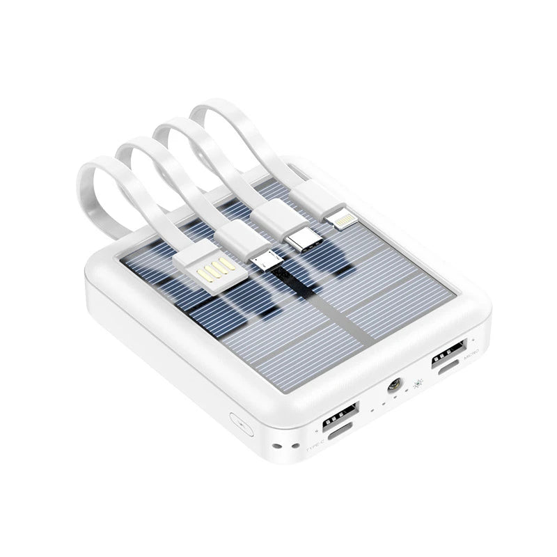 Multifunctionele draagbare zonne-energiebank