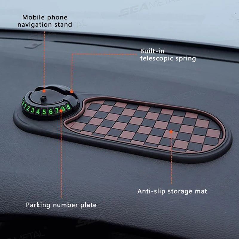 Auto Armaturenbrett Telefonhalter mit Anti-Rutsch-Matte