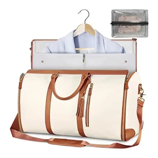 Faltbare PU-Leder Reisetasche für Frauen