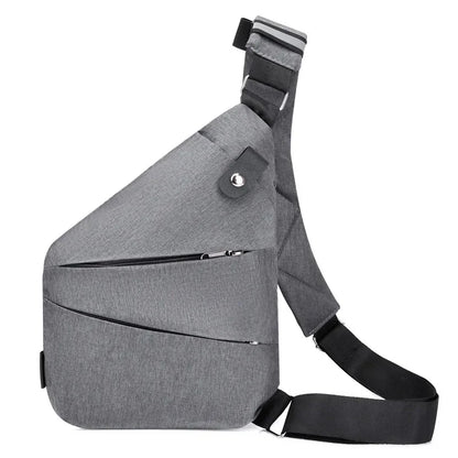 Herrenmodell Sling-Brusttasche mit Anti-Diebstahl-Design