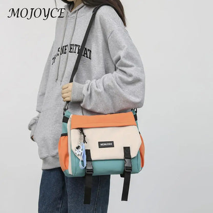Unisex Nylon Messenger Tasche