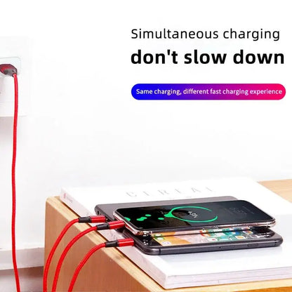 3-in-1-Schnelllade-USB-Kabel
