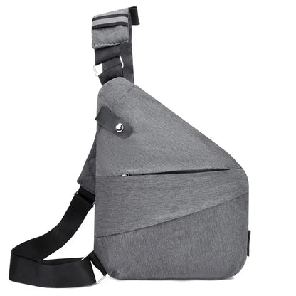 Herrenmodell Sling-Brusttasche mit Anti-Diebstahl-Design