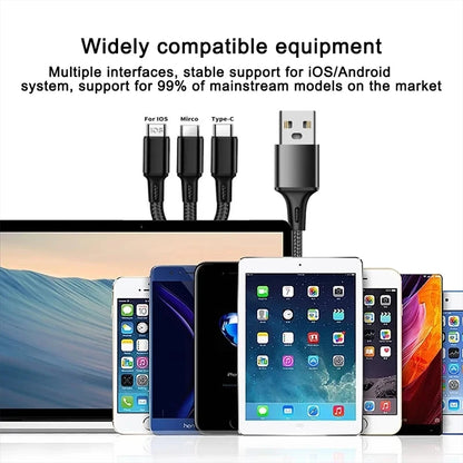3-in-1-Schnelllade-USB-Kabel