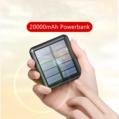 Multifunctionele draagbare zonne-energiebank