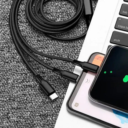3-in-1-Schnelllade-USB-Kabel