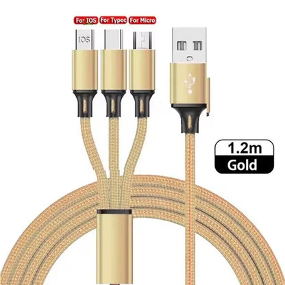 3-in-1-Schnelllade-USB-Kabel