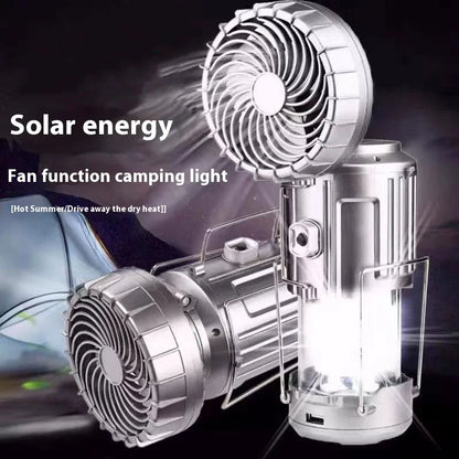 Campinglamp op zonne-energie