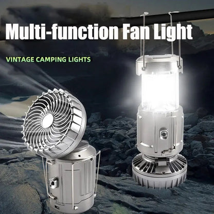 Campinglamp op zonne-energie