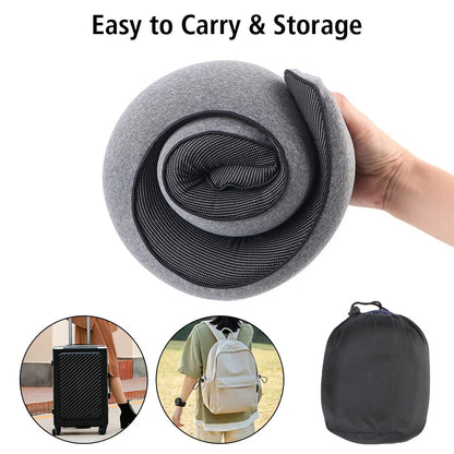 Tragbares U-förmiges Memory Foam Reisekissen