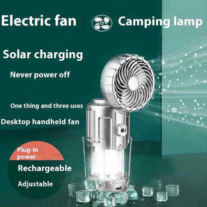 Campinglamp op zonne-energie