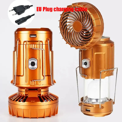 Campinglamp op zonne-energie