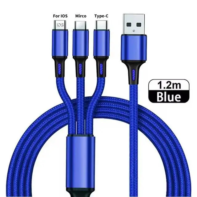 3-in-1-Schnelllade-USB-Kabel