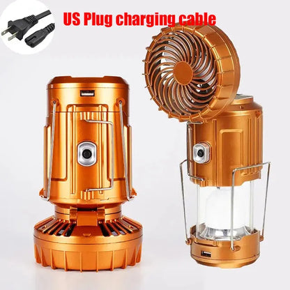 Campinglamp op zonne-energie