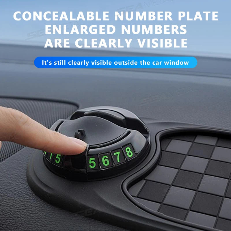 Auto Armaturenbrett Telefonhalter mit Anti-Rutsch-Matte