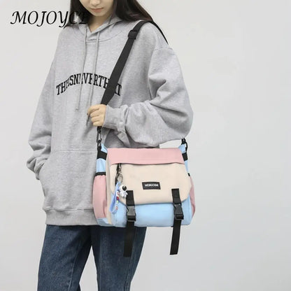 Unisex Nylon Messenger Tasche
