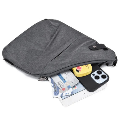Herrenmodell Sling-Brusttasche mit Anti-Diebstahl-Design
