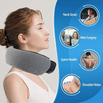 Tragbares U-förmiges Memory Foam Reisekissen