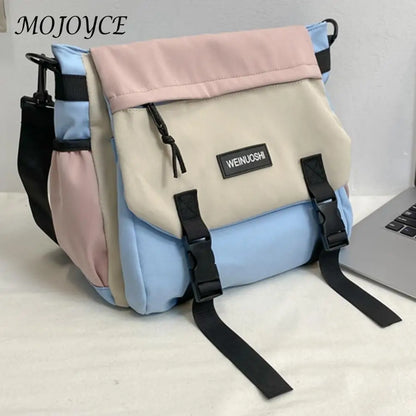 Unisex Nylon Messenger Tasche