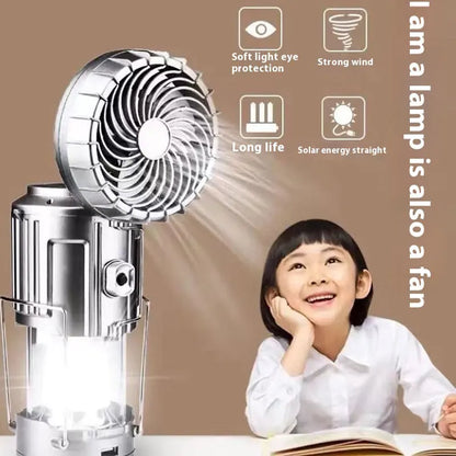 Campinglamp op zonne-energie