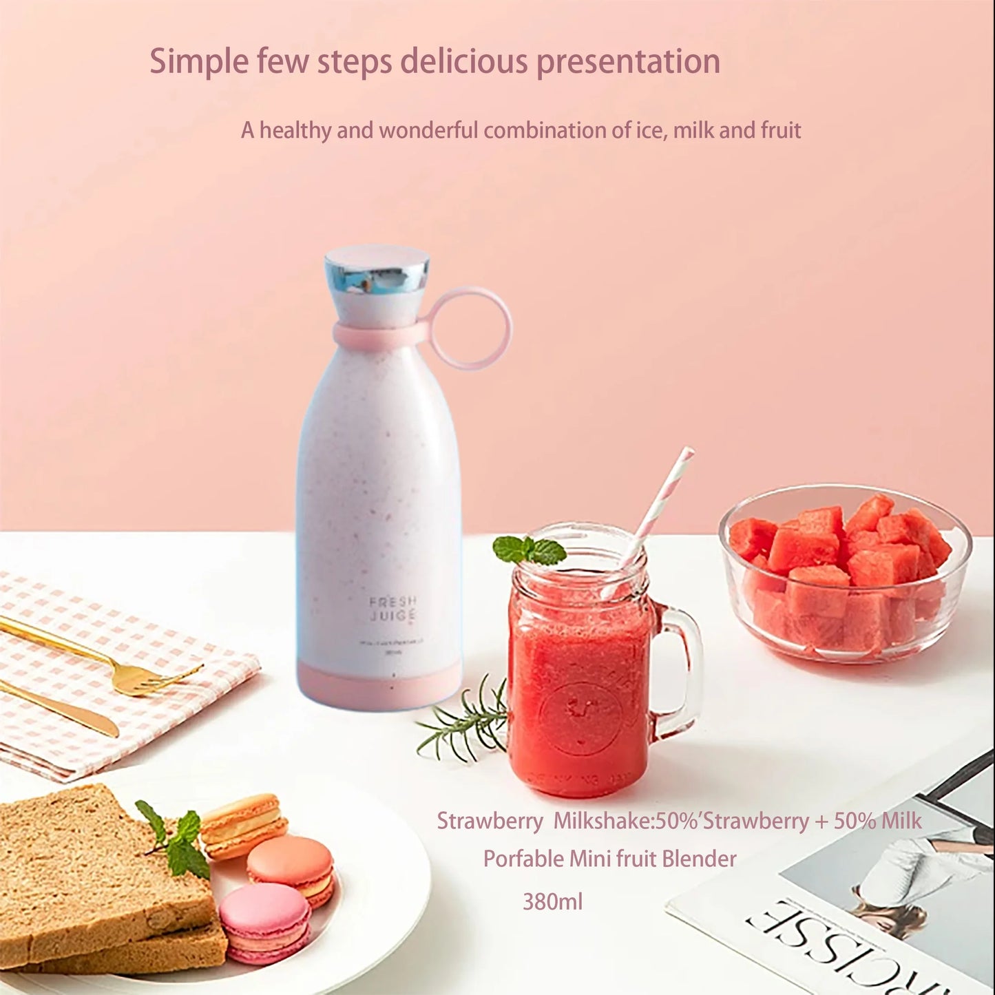 Mini-Smoothie-Maschine