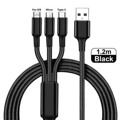 3-in-1-Schnelllade-USB-Kabel