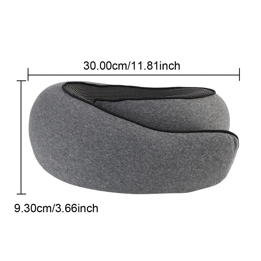Tragbares U-förmiges Memory Foam Reisekissen