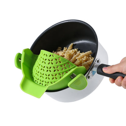 🍲 Siliconen Afgieter voor Pannen – Lekvrij, Handig &amp; Minimalistisch Design