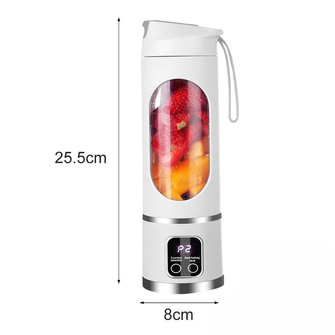 🥤 Draagbare Smoothie Blender – Krachtig, Slim &amp; Overal te Gebruiken