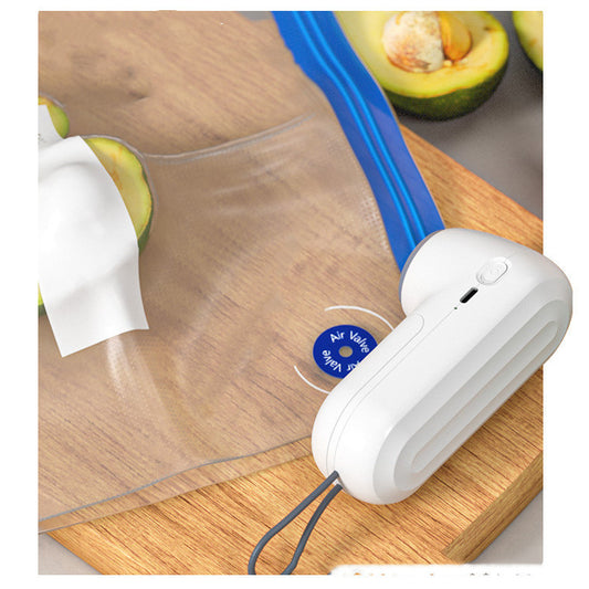 🥡 Draagbare USB Sealmachine – Sluit Verpakkingen in een Handomdraai