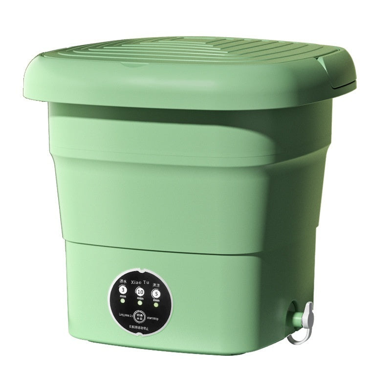 🧺 Draagbare Mini Wasmachine – Slim, Compact &amp; Praktisch